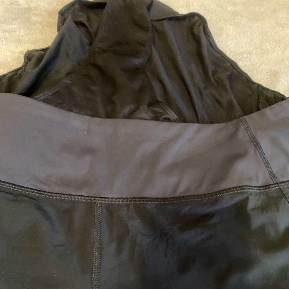 Athleta Black High-Waist Athletic Shorts with Moisture-Wicking Fabric - Picture 15 of 16